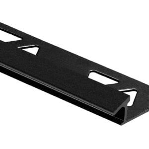 LVT to Tile Adapter - Matte Black (PBK) - 3/8 in. (10 mm) x 8 ft.