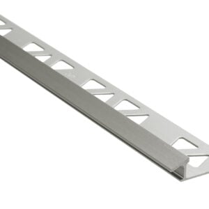 LVT to Tile Adapter - Satin Clear Anodized (SCA) - 3/8 in. (10 mm) x 8 ft.