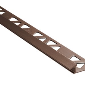 LVT to Tile Adapter - Satin Dark Bronze (SDB) - 3/8 in. (10 mm) x 8 ft.