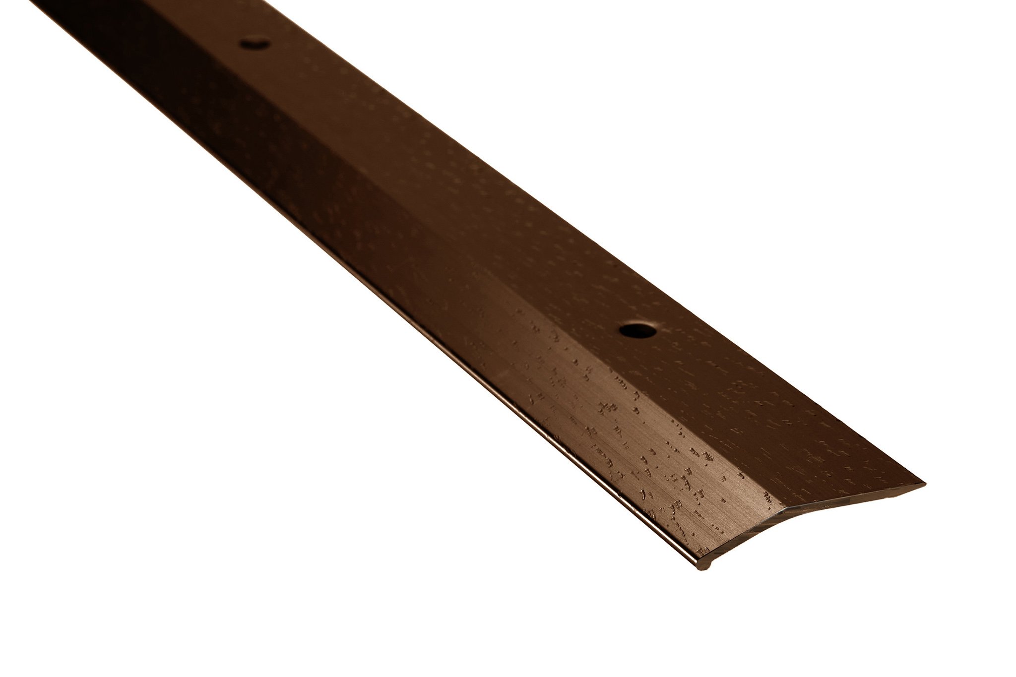 Aluminum Bevel Bar - Residential - Hammered Antique Bronze (HAB) - 1-1/2 in. (38 mm) x 12 ft. (3.7 m)