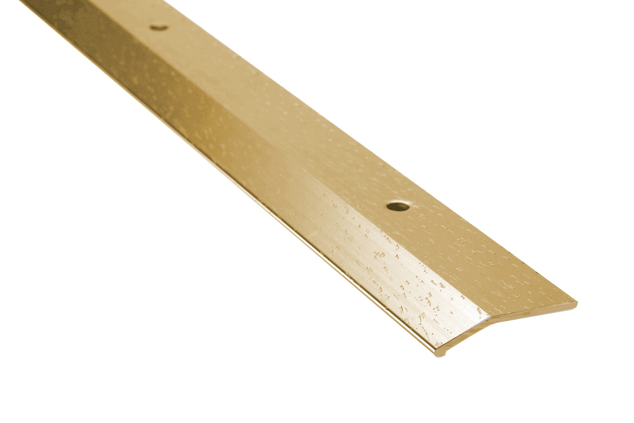 Aluminum Bevel Bar - Residential - Hammered Gold Anodized (HGA) - 1-1/2 in. (38 mm) x 12 ft. (3.7 m)