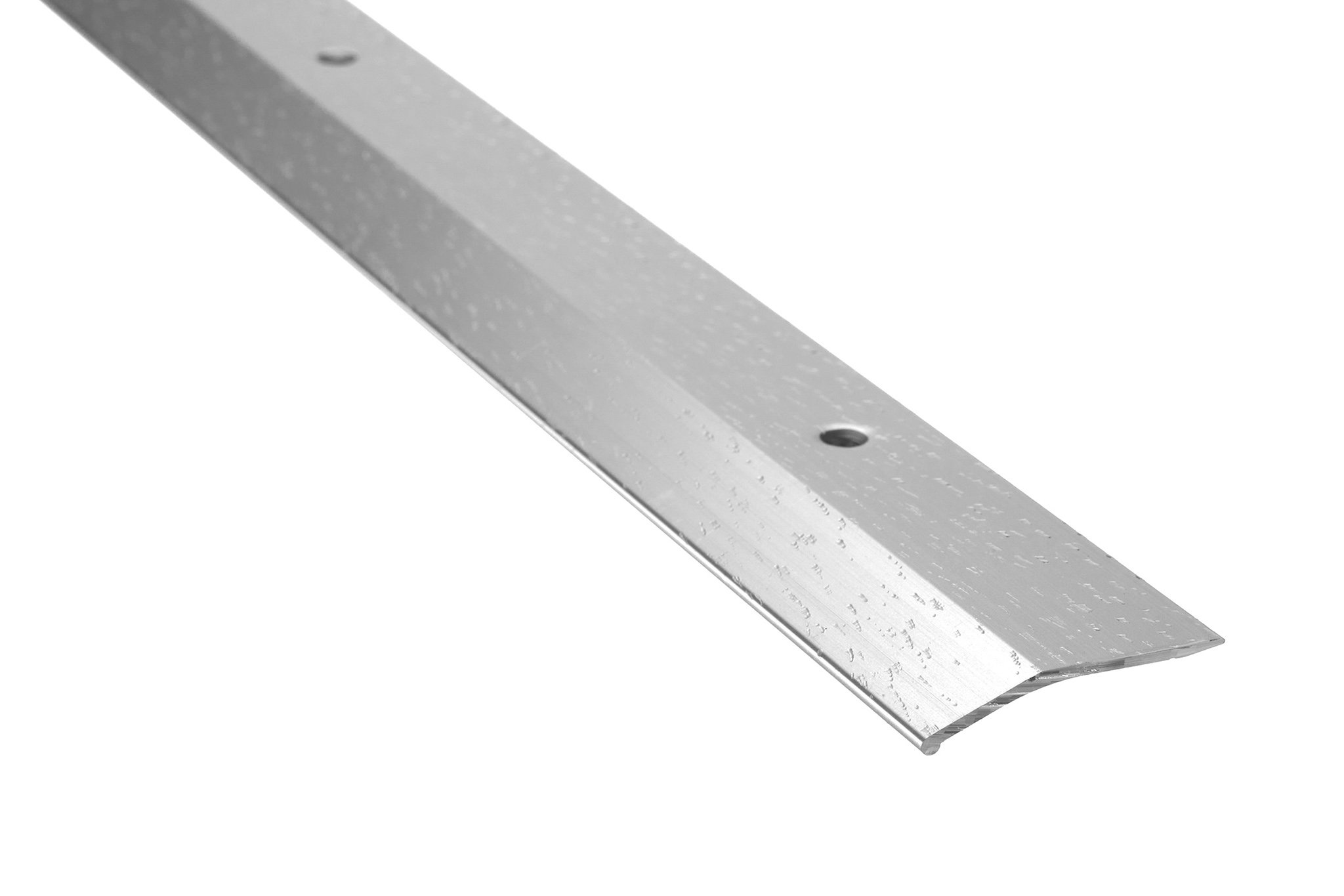 Aluminum Bevel Bar - Residential - Hammered Silver (HSI) - 1-1/2 in. (38 mm) x 12 ft. (3.7 m)
