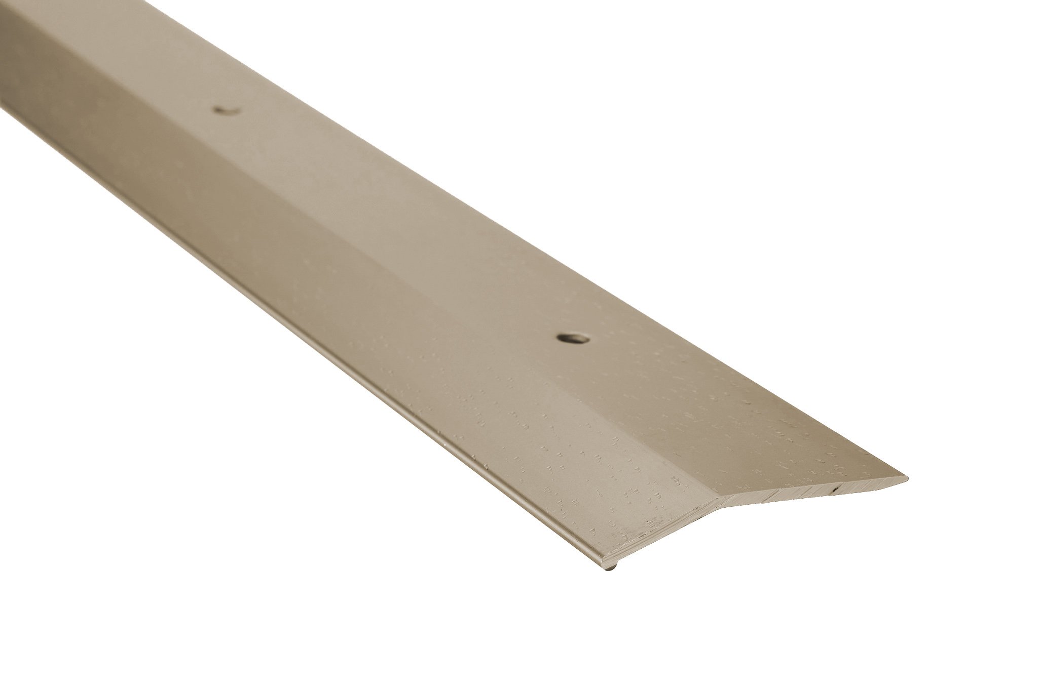 Aluminum Bevel Bar - Commercial - Hammered Titanium (HTI) - 2 in. (51 mm) x 12 ft. (3.7 m)