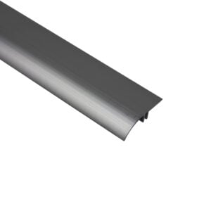 Laminate Reducer - Satin Clear Anodized (SCA) - 5/16 in. (8 mm) - 1/8 in. (3 mm) x 12 ft. (3.7 m)