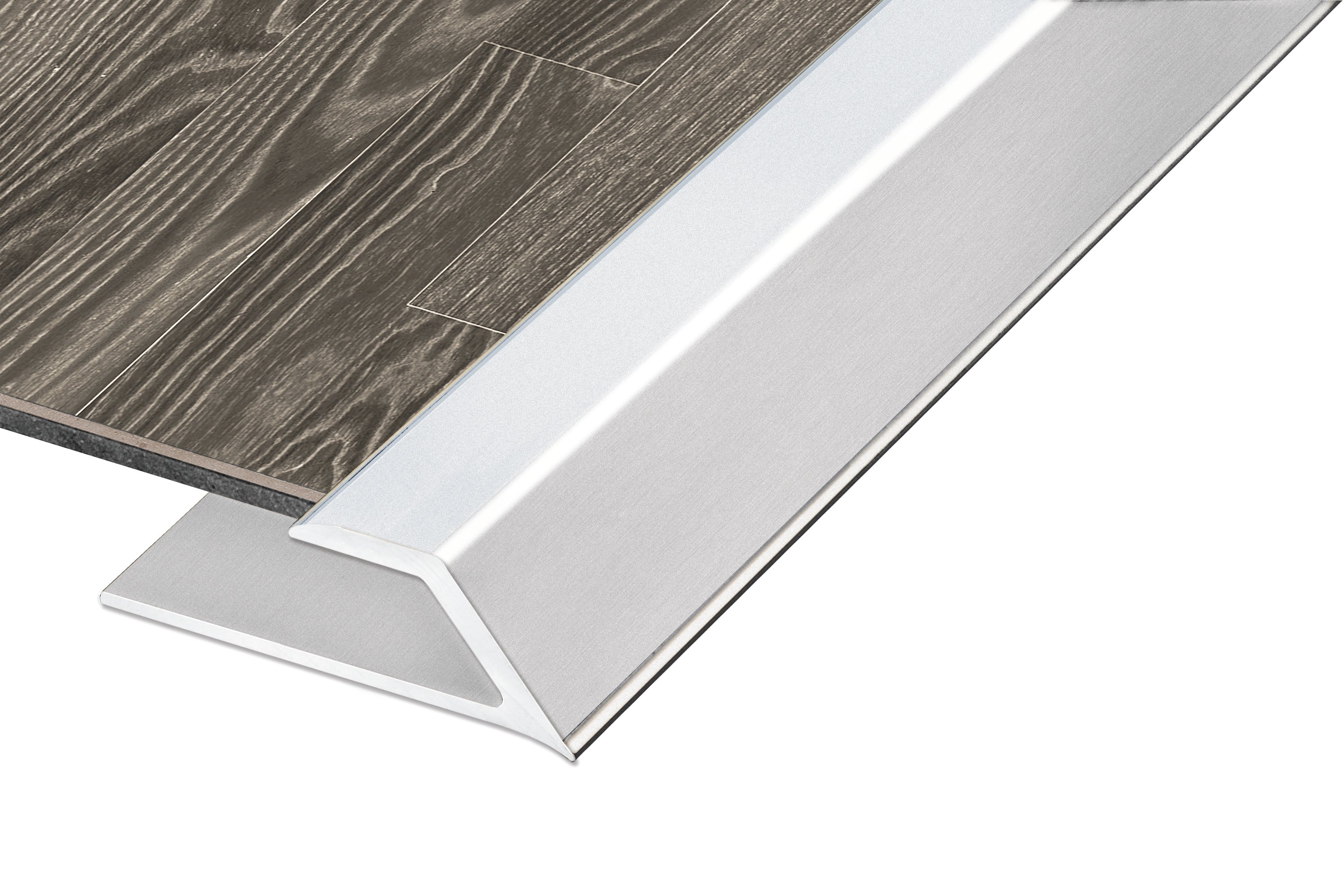 Réducteur LVT/LVP –Clair satiné anodisé (SCA) – 2 mm-3 mm (5/64 po-1/8 po) x 3,7 m (12 pi)