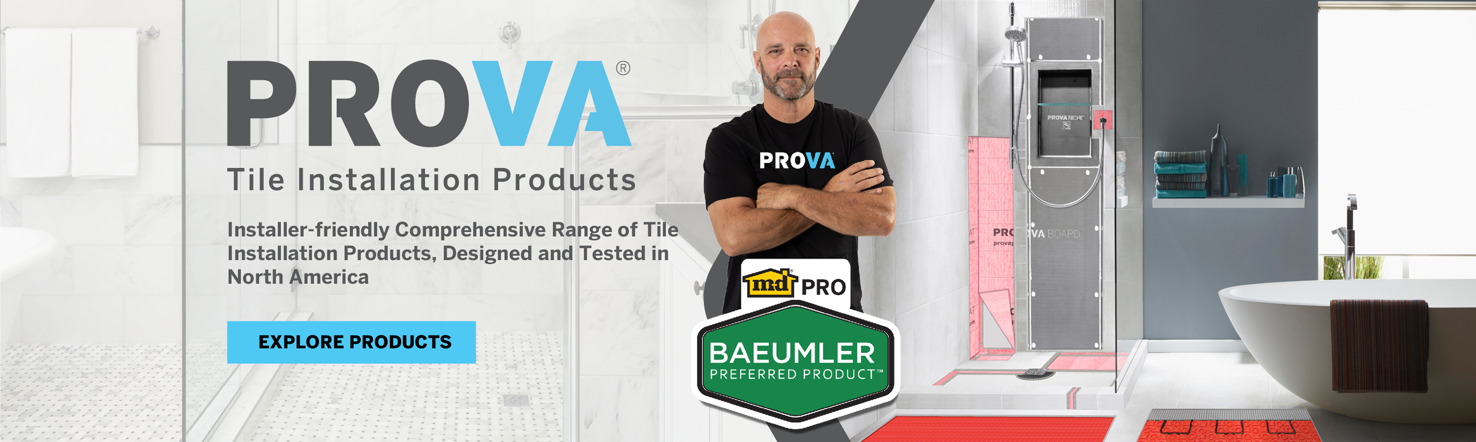 PROVA Tile Installation Products
