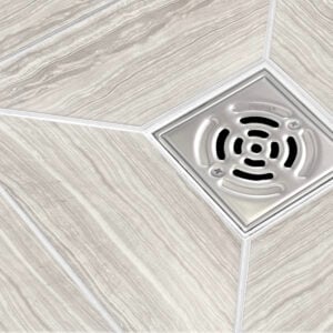 PROVA DRAINMD PLUS - Composant de douche - Drain ABS - Grille en acier inoxydable