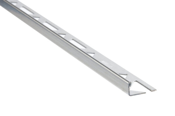 Flat Tile Edge - Brushed Stainless Steel - M-D PRO